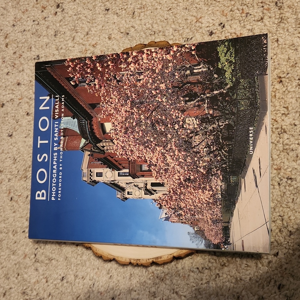 Boston Photographs bt Santi Visalli Paperback Book 1988